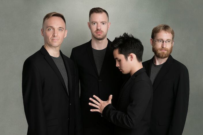 <p>JACK Quartet. Photo by Beowulf Sheehan.</p>