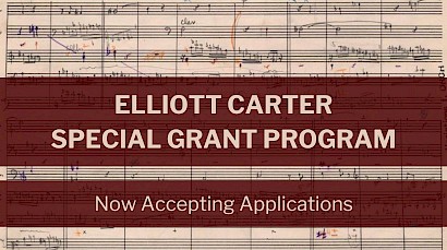 Amphion Foundation Relaunches Carter Special Grant Program